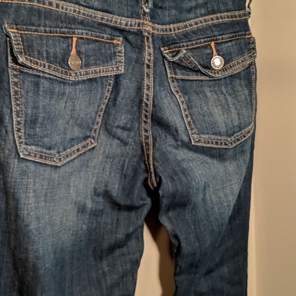 Boot cut  dark denim jeans size 6 or 28 petite - Picture 4 of 4